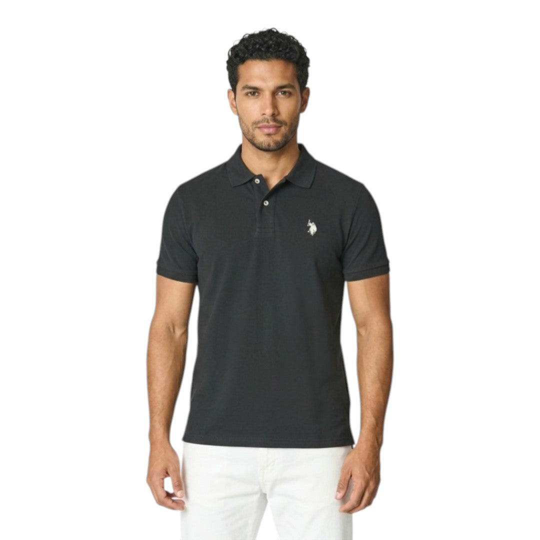 Polo U.S. Polo Assn. - Shirt a maniche corte in cotone piquet