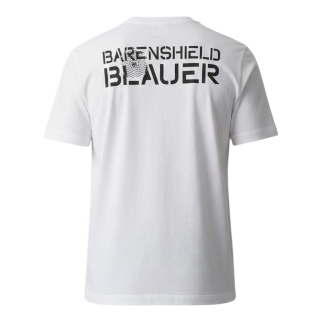 T-shirt Blauer Wallace in Cotone