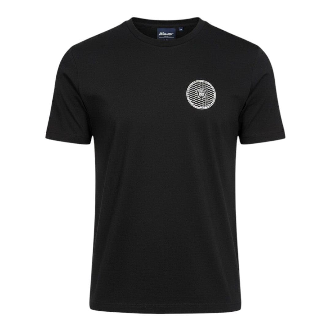 T-shirt Blauer Wallace in Cotone