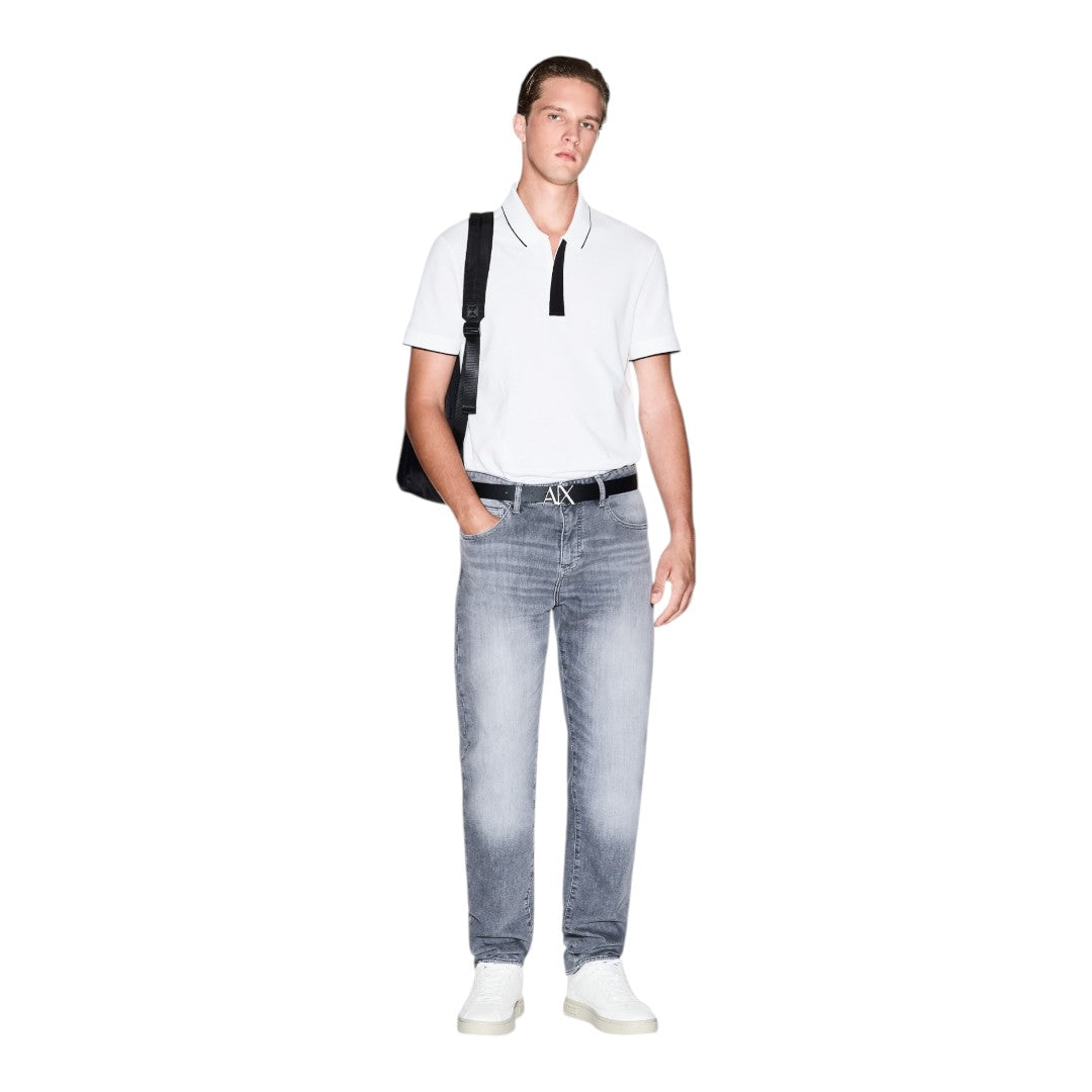 Polo Armani Exchange - Slim fit con inserto sui bottoni