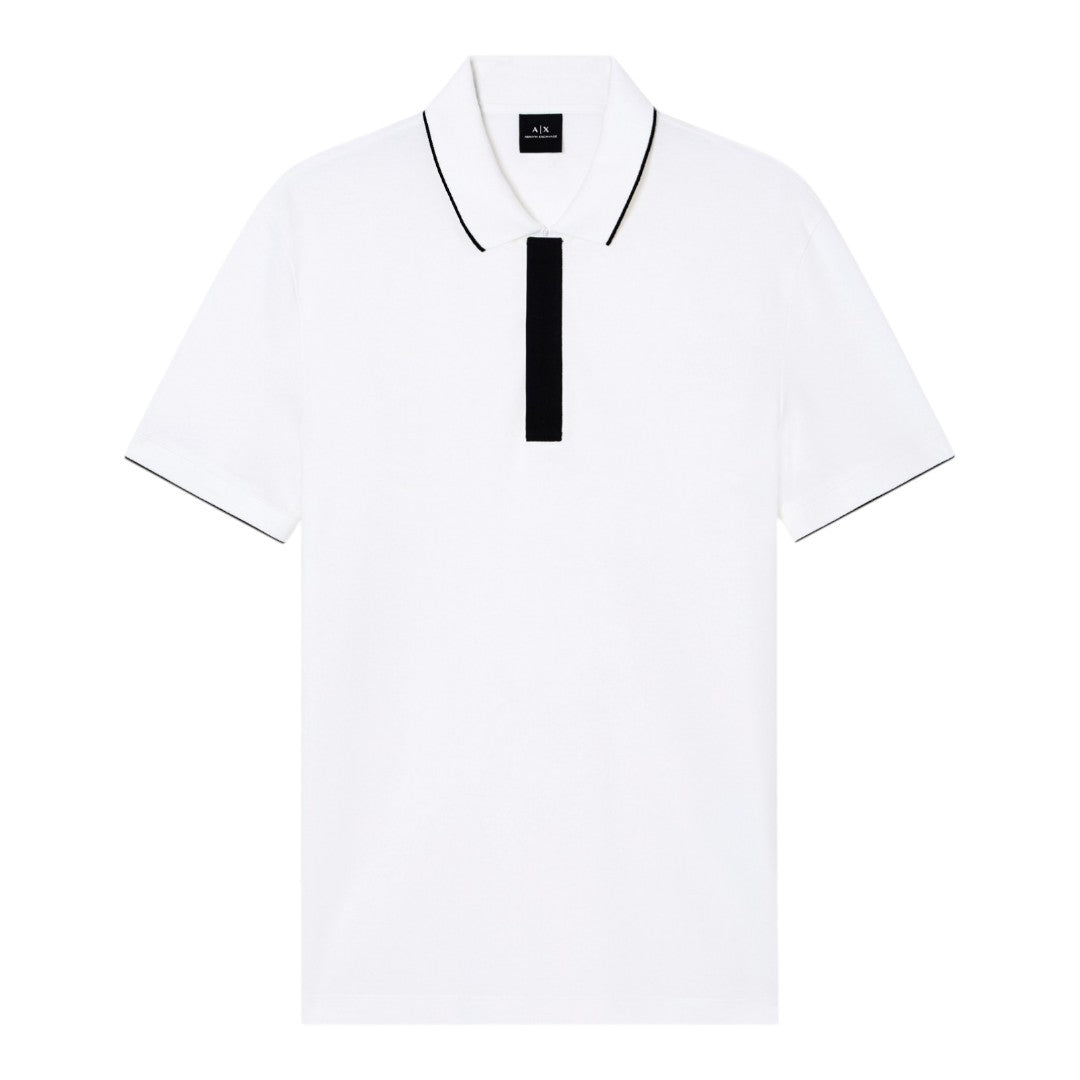 Polo Armani Exchange - Slim fit con inserto sui bottoni