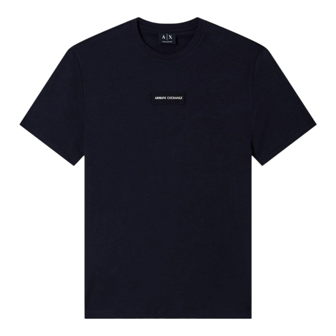 T-shirt Armani Exchange con logo patch sul petto