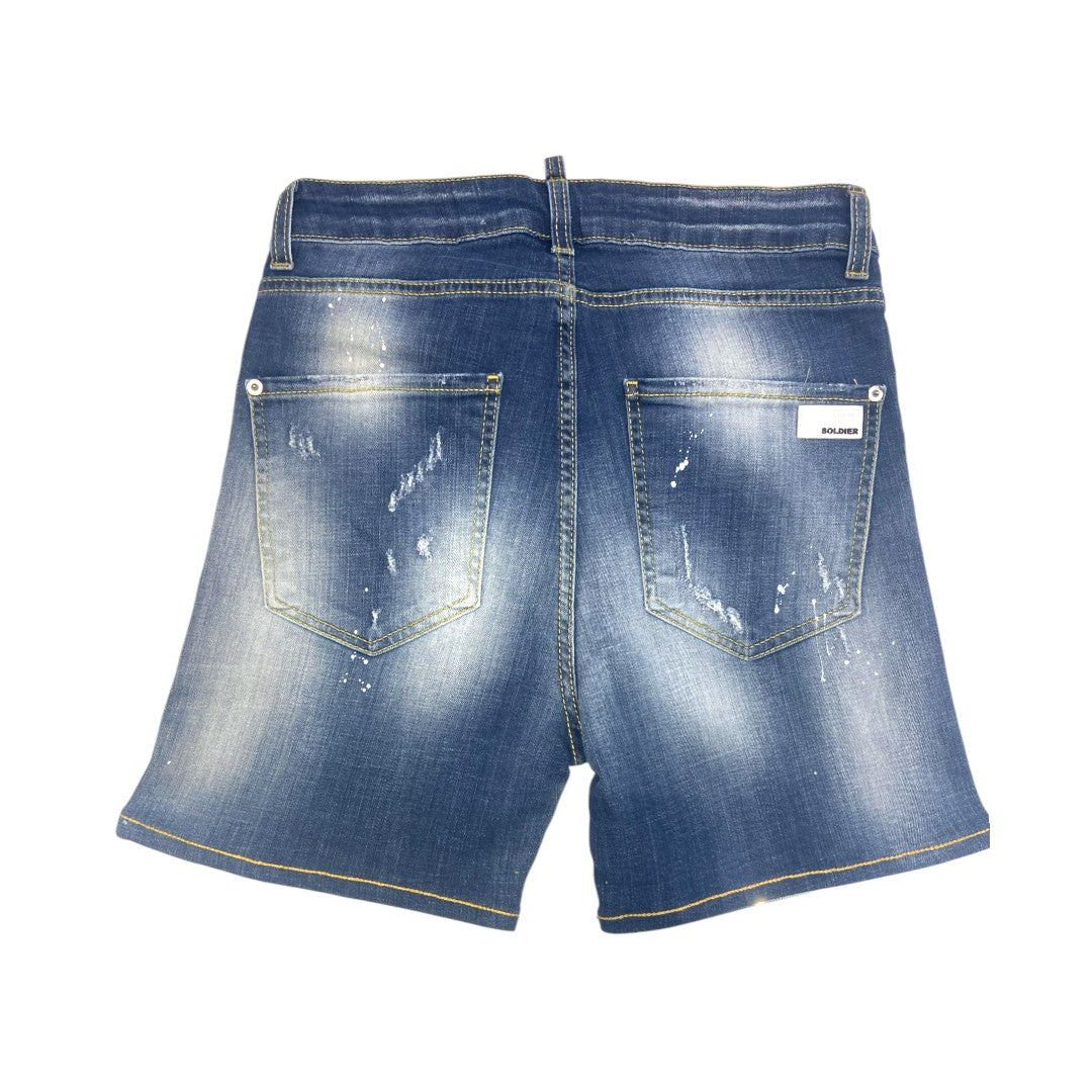 Bermuda SOLDIER jeans blu 090B