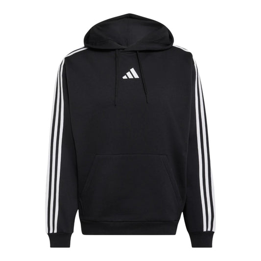 Felpa Adidas felpata 3 stripes - black